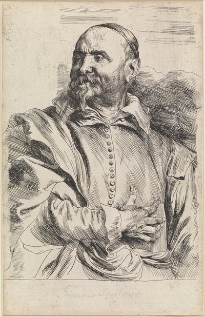 Johannes Snellincx portréja alkotó: Anthony van Dyck