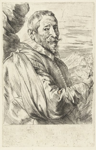 Joos de Momper portréja alkotó: Anthony van Dyck