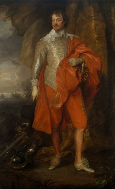 Robert Rich 1587-1658, Warwick második grófja, kb. 1632-35. alkotó: Anthony van Dyck