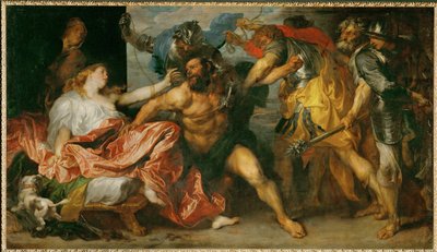 Samson made prisoner (festmény vászonra) alkotó: Anthony van Dyck