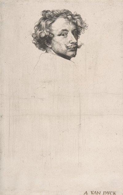 Önarckép, Az ikonográfiából, kb. 1640. alkotó: Anthony van Dyck