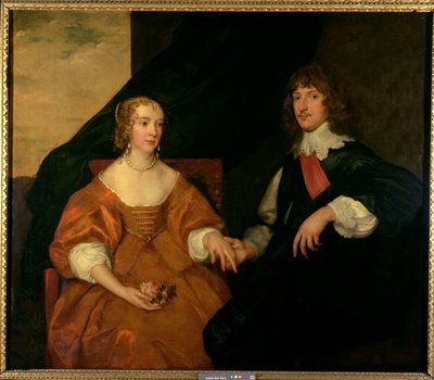 Bedford grófja és grófnője alkotó: Anthony van Dyck