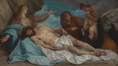 A halott Krisztus siratása alkotó: Anthony van Dyck