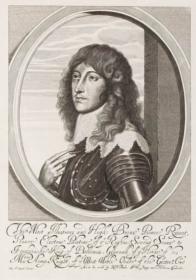 ?A legkiemelkedőbb és legkiemelkedőbb Rupert herceg?, 1640 körül alkotó: Anthony van Dyck