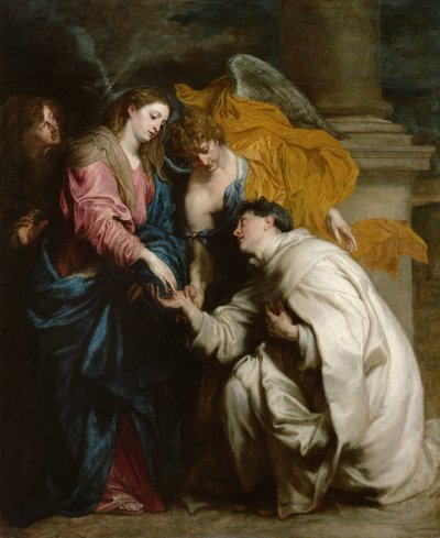 Boldog Hermann József látomása alkotó: Anthony van Dyck