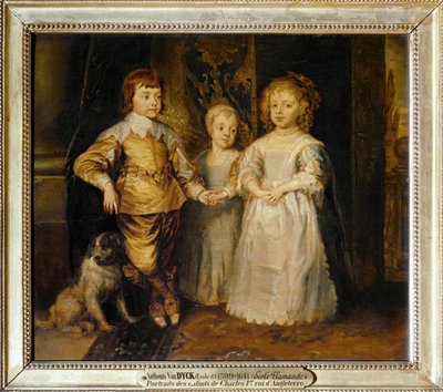 I. Károly angol király gyermekei; ... alkotó: Anthony van Dyck