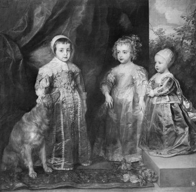 I. Károly angol király három fia, 1630-as évek. alkotó: Anthony van Dyck