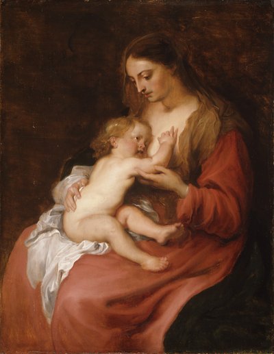 Szűz Mária a gyermekkel alkotó: Anthony van Dyck