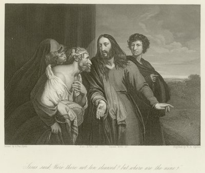 Nem voltak tízen megtisztulva alkotó: Anthony van Dyck