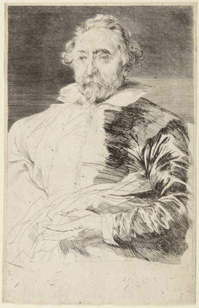 Willem de Vos (Manquoy-Hendricks 15 II (hétből)) alkotó: Anthony van Dyck