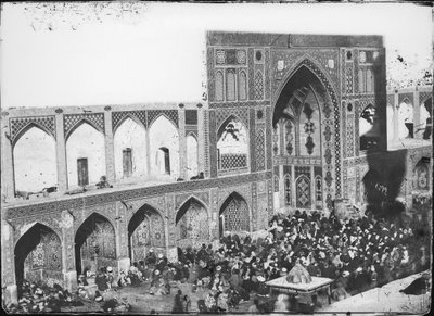 Sipahsalar mecset, 1866-ban épült, 1880-1930 körül alkotó: Antoin Sevruguin