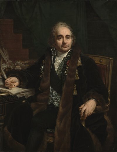 Jean-Antoine Chaptal gróf portréja alkotó: Antoine-Jean Gros