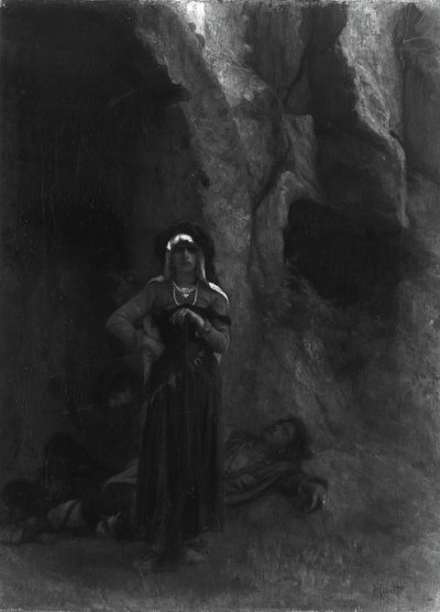 Őrségben, 186070. alkotó: Antoine Auguste Ernest Hebert