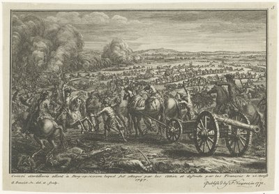 A szövetségesek támadása egy francia tüzérségi szállítóeszköz ellen, 1747 Convoi d