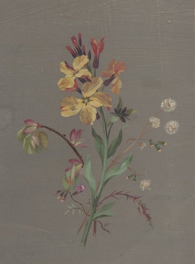 Virágtervezés, kb. 1820. alkotó: Antoine Berjon