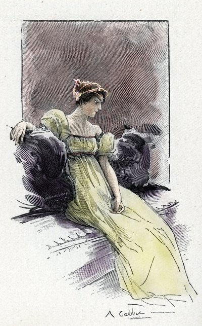 Josephine de Beauharnais (1763-1814) portréja, amikor találkozott Bonaparte Napóleonnal (1769-1821) 1795 körül (Josephine de Beauharnais portréja közvetlenül Bonaparte Napóleonnal való házassága előtt alkotó: Antoine Calbet