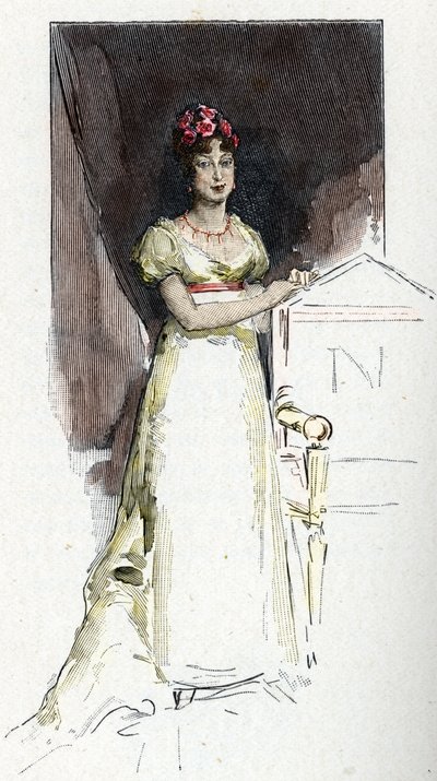 Az osztrák Marie Louise portréja (Marie-Louise) alkotó: Antoine Calbet