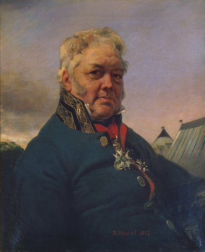 Rene Nicolas Dufriche-Desgenettes báró (1762-1837) 1822 (olaj, vászon) alkotó: Antoine Charles Horace Vernet