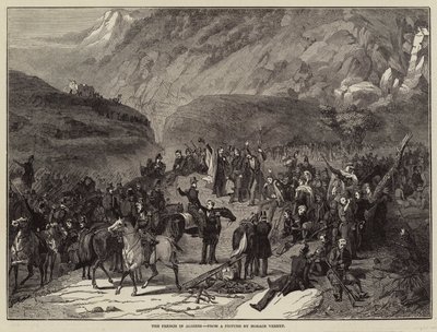 A franciák Algírban alkotó: Antoine Charles Horace Vernet