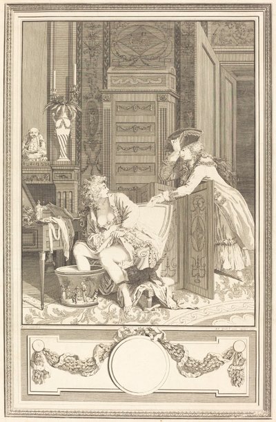 A Lábfürdő alkotó: Antoine Cosme Giraud after Antoine Borel