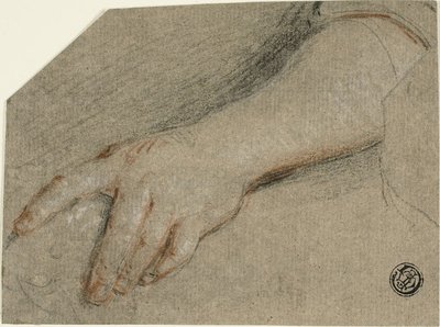 Kézmutatás és alkar alkotó: Antoine Coypel