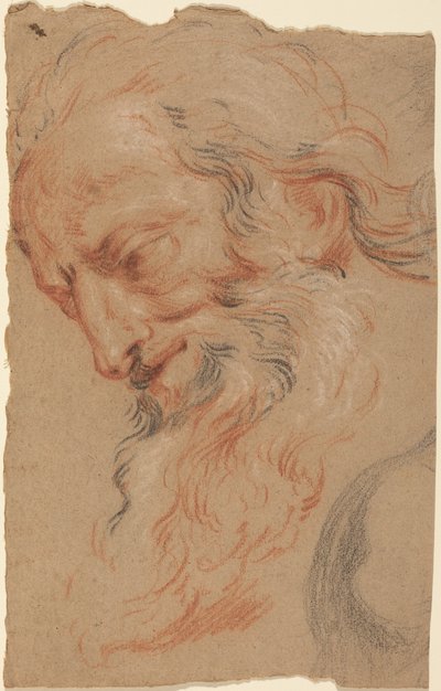 Egy öregember feje alkotó: Antoine Coypel