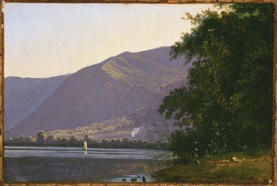 Kilátás a Nemi-tóra alkotó: Antoine Fèlix Boisselier