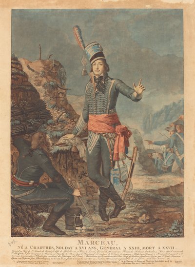 Francois Severin Desgraviers Marceau tábornok alkotó: Antoine François Sergent