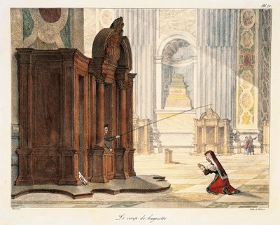 Pálca a Szent Péter-bazilikában alkotó: Antoine Jean-Baptiste Thomas