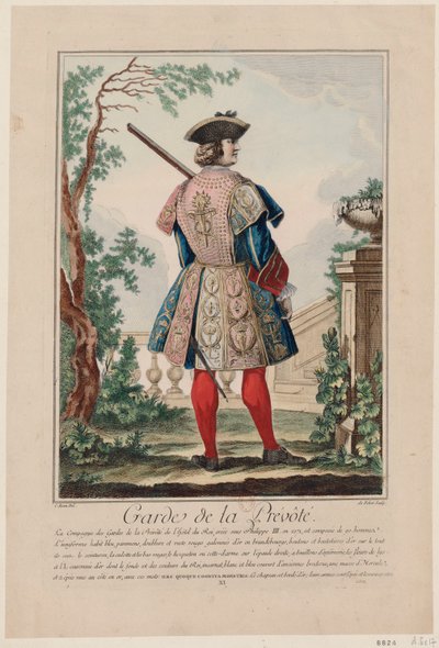 Prépostőrség, 1756. alkotó: Antoine Jean De Fehrt