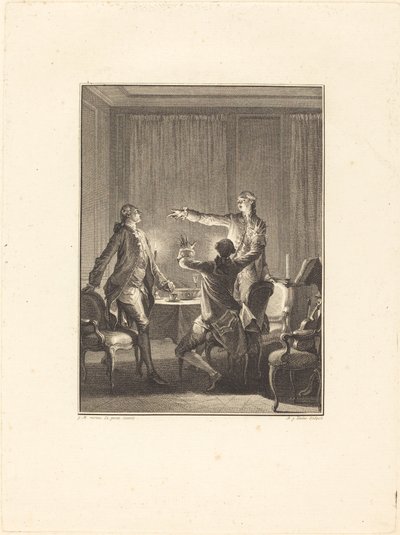 A provokáció alkotó: Antoine Jean Duclos after Jean Michel Moreau
