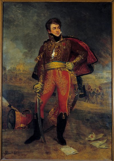Francois Fournier Sarloveze gróf tábornok portréja (1773-1827) Antoine Jean Gros (1771-1835) festménye alkotó: Antoine Jean Gros
