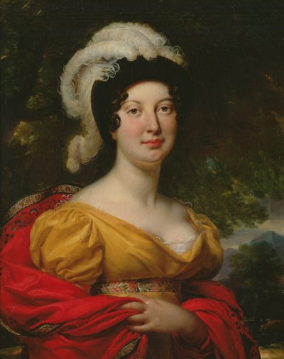 Lannes marsall feleségének portréja alkotó: Antoine Jean Gros