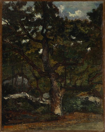 Telek a fontainebleau-i erdőben alkotó: Antoine Louis Barye