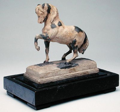 A török ló, 1876 körül (viaszos vakolat ebonizált fában) (lásd még: 226321) alkotó: Antoine Louis Barye