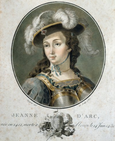 Jeanne of Arc (1412-1431) portréja, Sergent alkotó: Antoine Louis Francois Sergent-Marceau