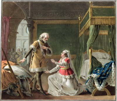 Provence-i Marguerite hősi áhítata (1219-95) 1787 alkotó: Antoine Louis Francois Sergent-Marceau