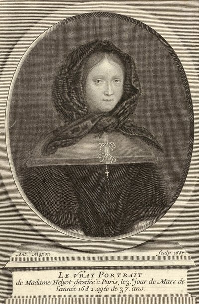 Francia: Portrait de Marie Helyot alkotó: Antoine Masson