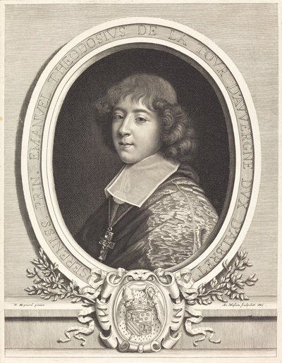 Bouillon bíboros alkotó: Antoine Masson after Nicolas Mignard