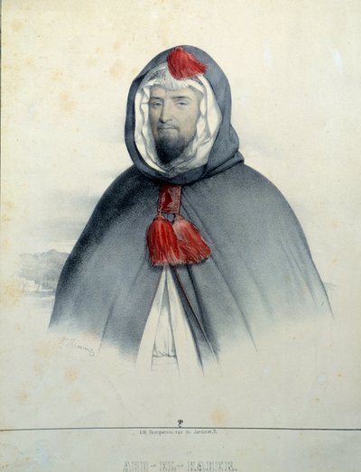 Abd El Kader portréja (Abd-El-Kader alkotó: Antoine Maurin