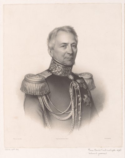 Frans David Cochius portréja alkotó: Antoine Maurin