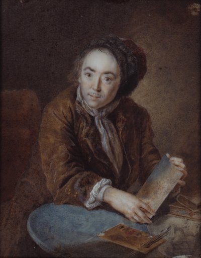 Johann Sigismund Ebert festő és mérnök (?-1727) alkotó: Antoine Pesne