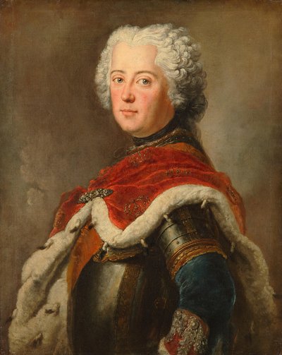 Nagy Frigyes trónörökösként alkotó: Antoine Pesne