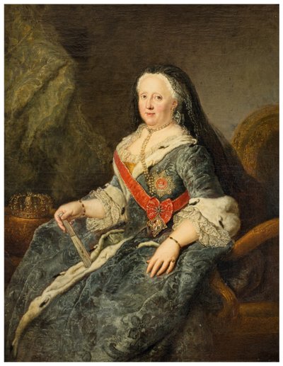 Johanna Erzsébet, Anhalt-Zerbst hercegnője alkotó: Antoine Pesne