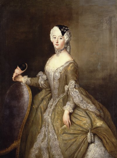 Lujza Ulrika porosz hercegnő (1720-1782) alkotó: Antoine Pesne
