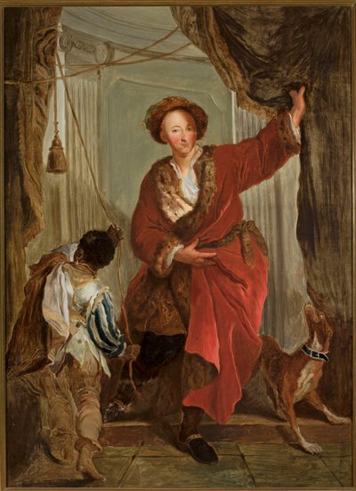 Friedrich Ernst von Knyphausen portréja (1678-1731) alkotó: Antoine Pesne