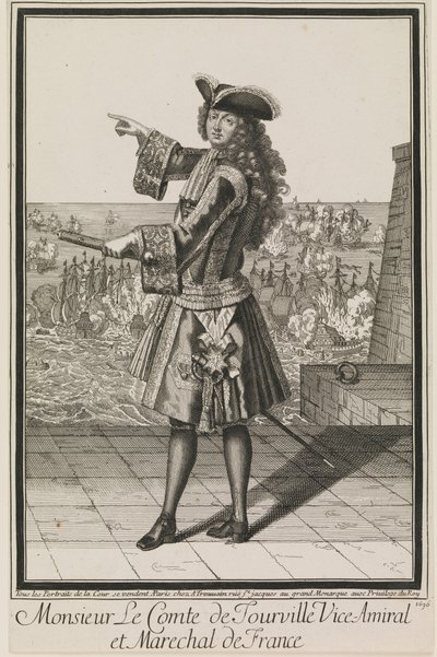 Monsieur Le Comte de Tourville Franciaország admirális-helyettese és márkija alkotó: Antoine Trouvain