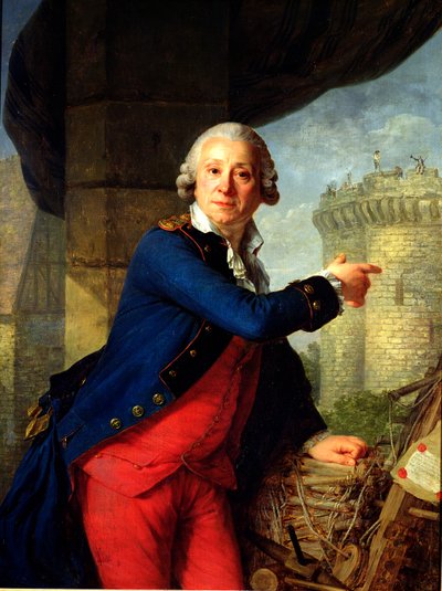 Jean-Henri (1725-1805) Chevalier de Latude alkotó: Antoine Vestier