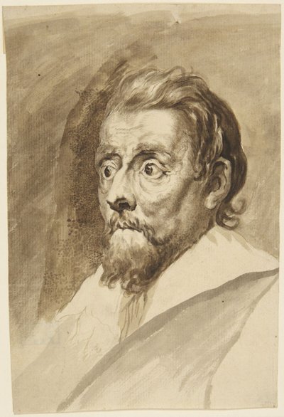 Szakállas öregember, balra fordulva alkotó: Antoine de Marcenay de Ghuy