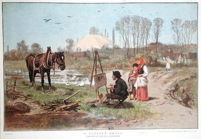 "Egy beteg modell" alkotó: Anton (after) Kozakiewicz